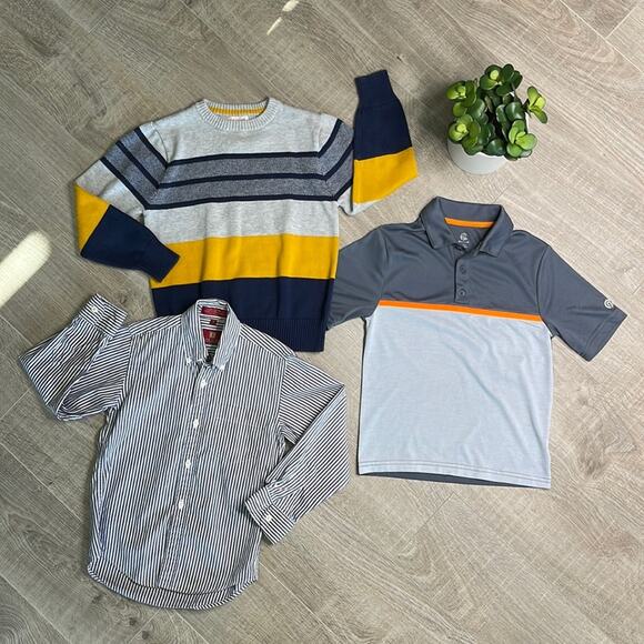 Set of 3 Boys Shirts Cat & Jack, Champion and Nordstrom Boy’s Size Small - Picture 1 of 11